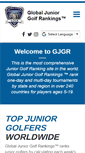 Mobile Screenshot of juniorgolfranking.com